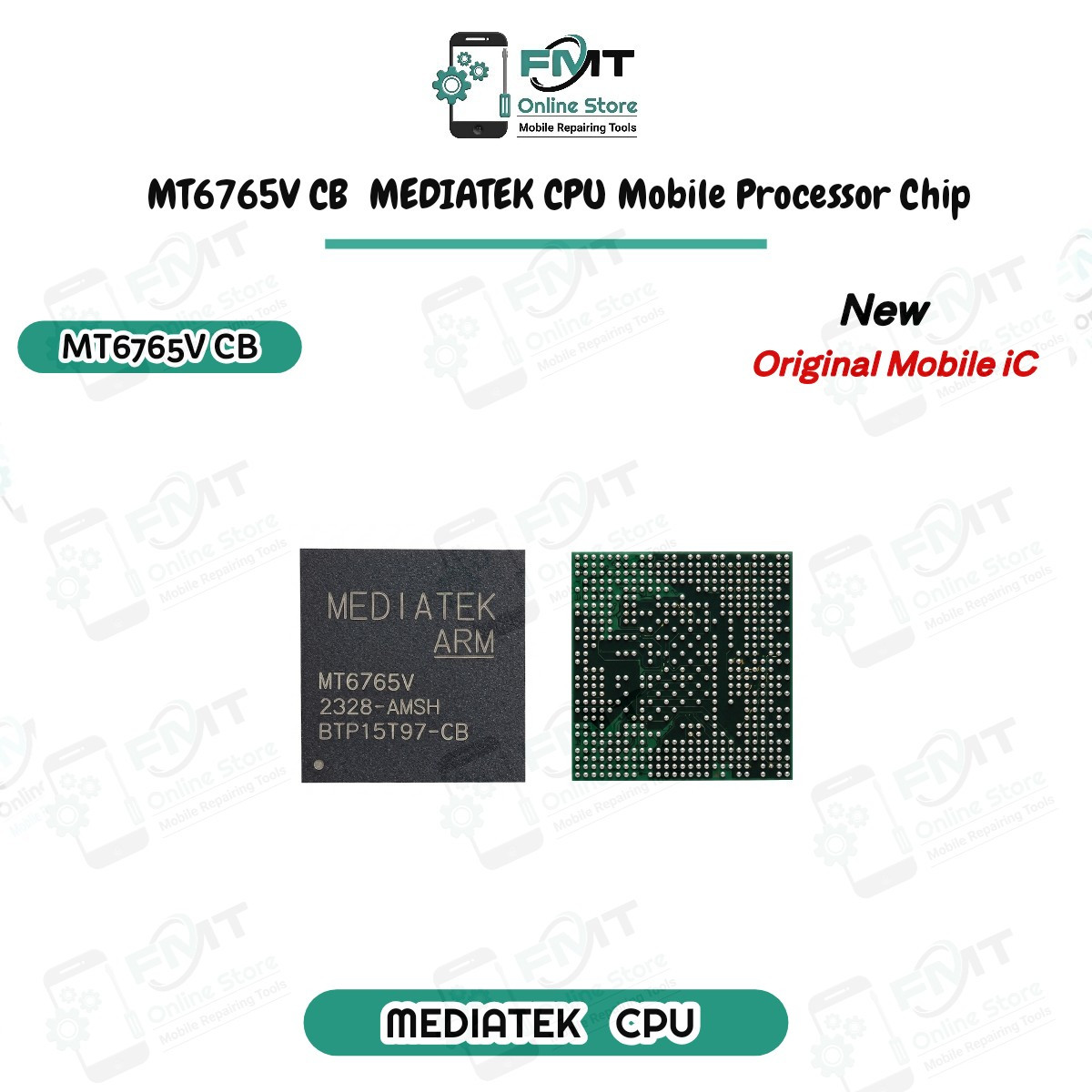 MT6765V CB MediaTek CPU Mobile Processor Chip, System-On-Chip (SoC) Used As A Processor in Mobile