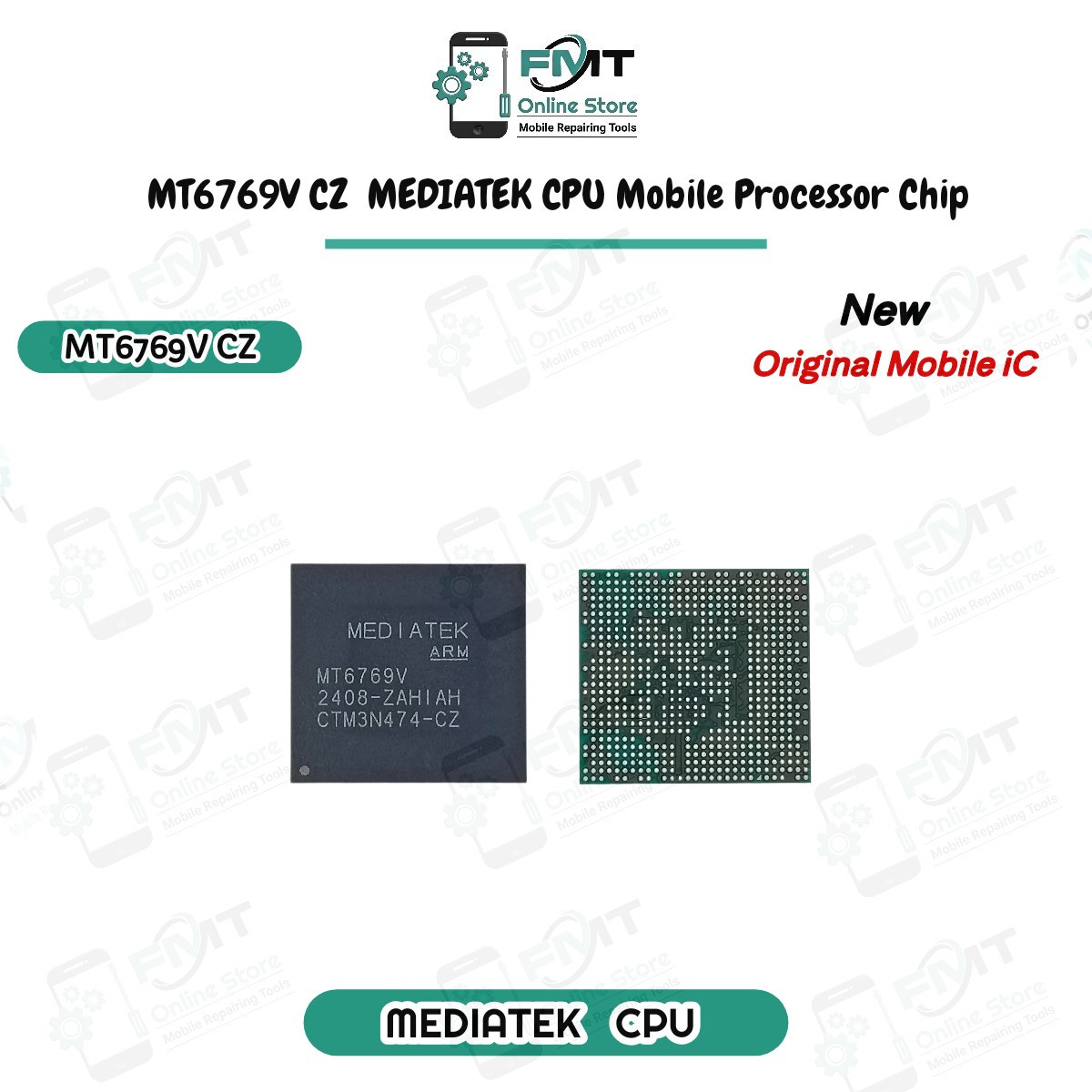 MT6769V CZ MediaTek CPU Mobile Processor Chip, System-On-Chip (SoC) Used As A Processor in Mobile