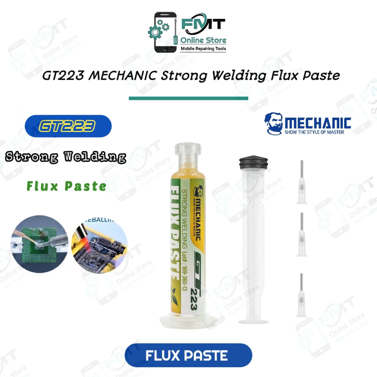 GT223 MECHANIC 10cc Strong Welding Flux Paste