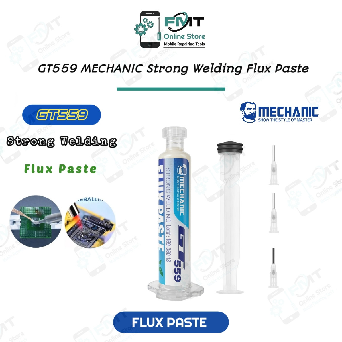GT559 MECHANIC 10cc Strong Welding Flux Paste