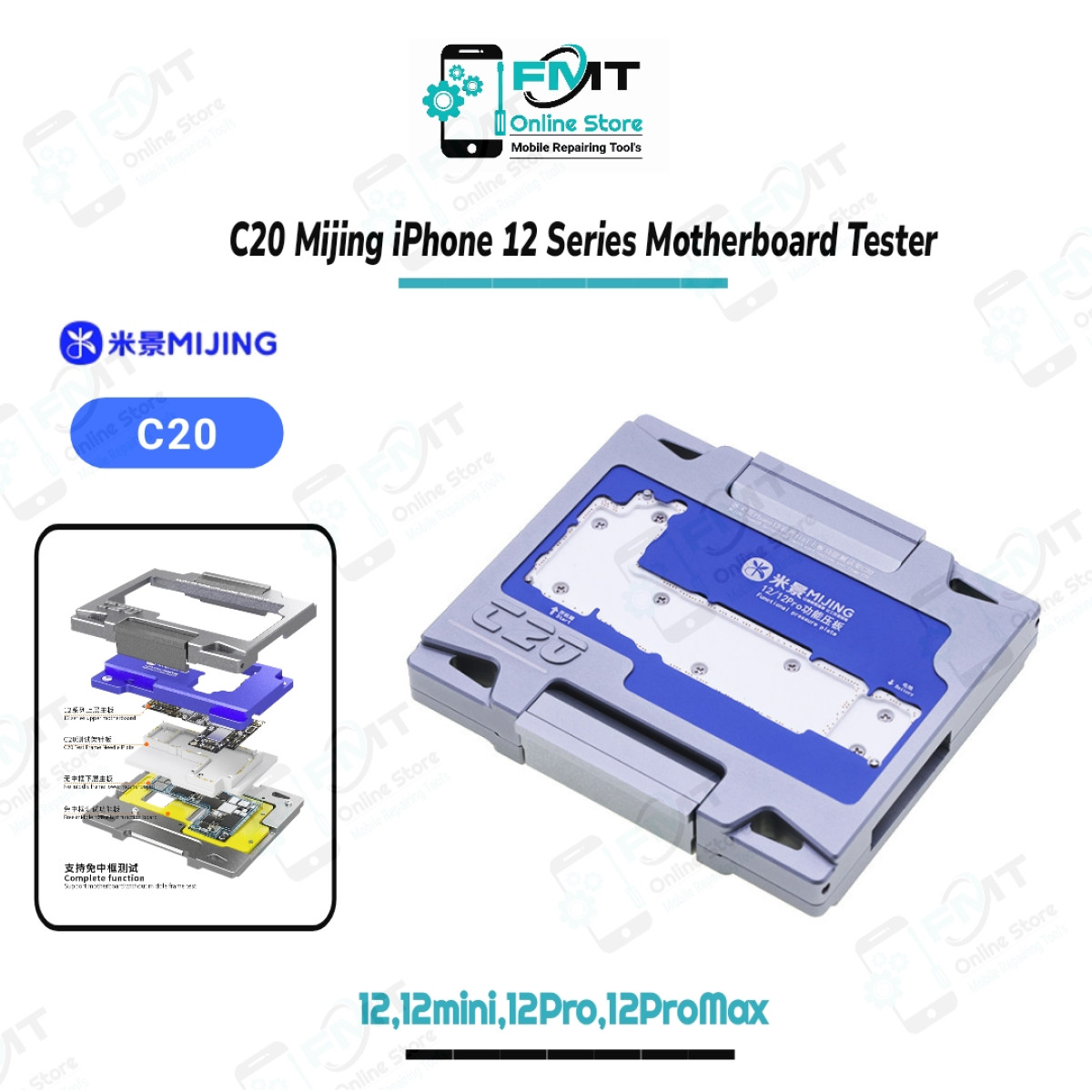 C20 Mijing iPhone 12 Series Motherboard Tester
