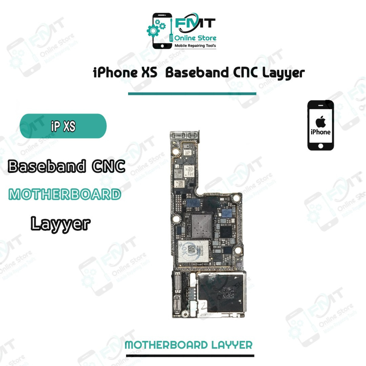 iPhone XS Baseband CNC Layyer