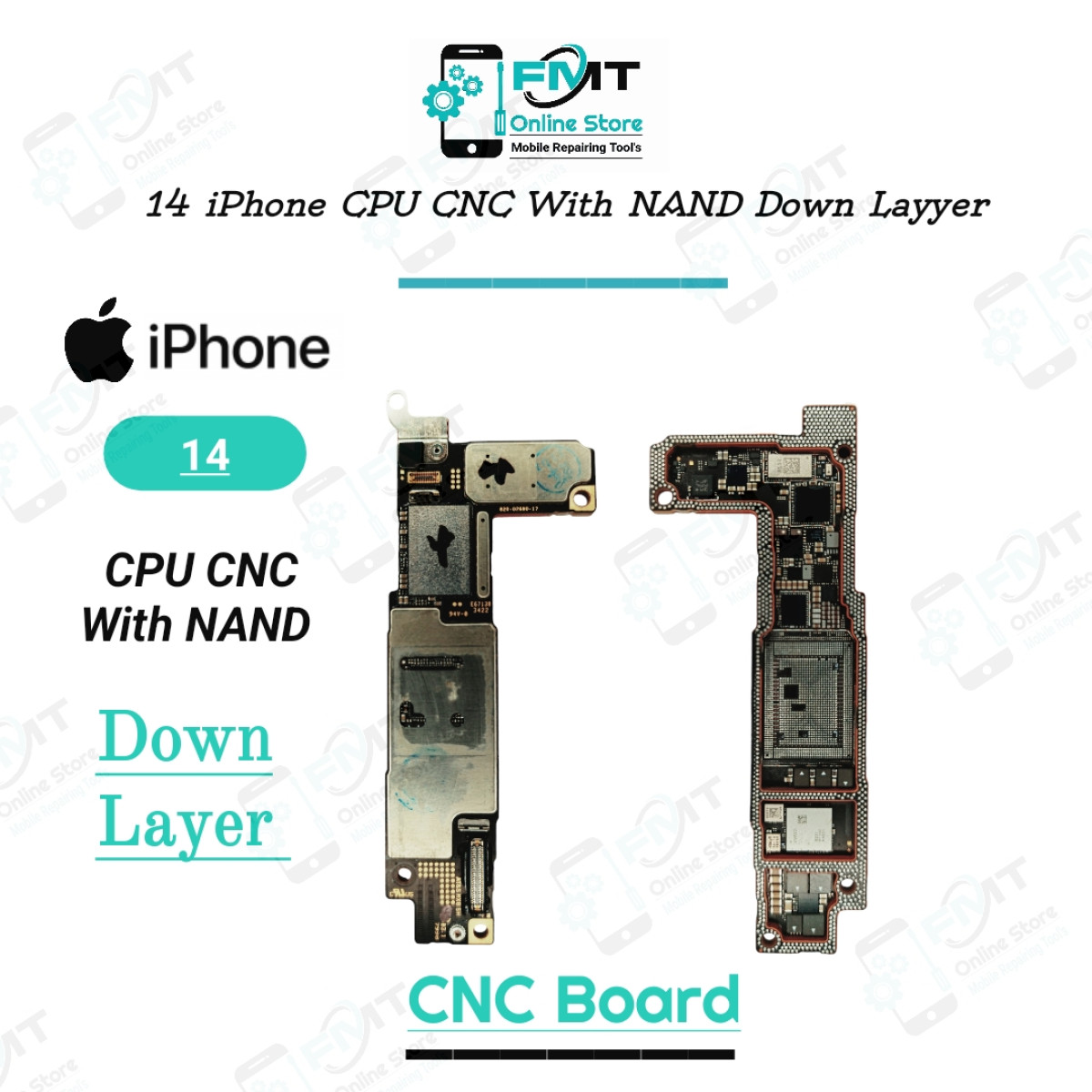 14 iPhone CPU CNC With NAND Down Layyer