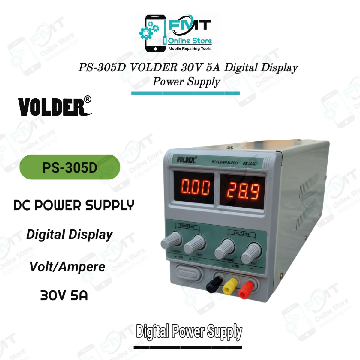 PS-305D VOLDER 30V 5A Digital Display DC Power Supply