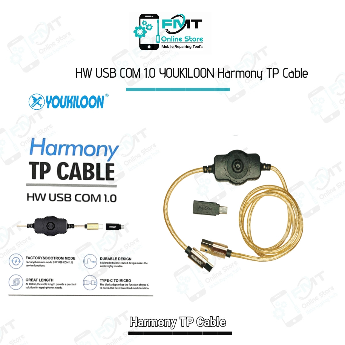 HW USB COM 1.0 YOUKILOON Harmony TP Cable