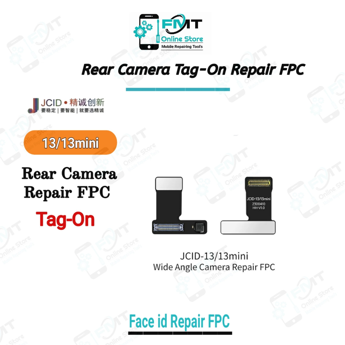 13/13mini JCID Tag-On Rear Camera Repair FPC