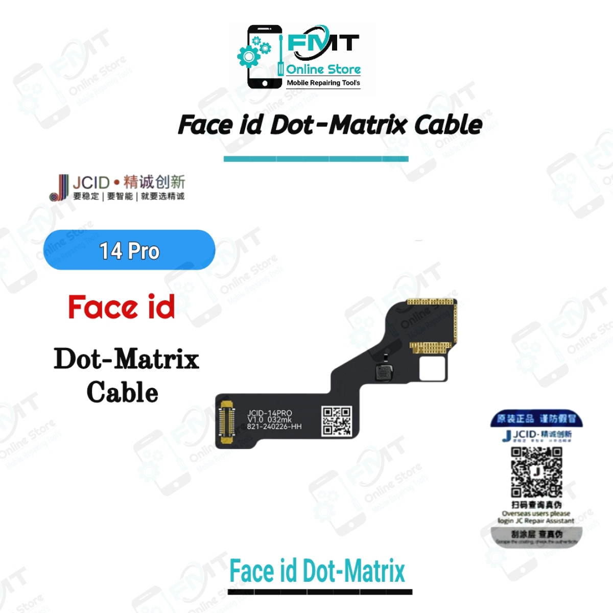 14Pro JCID Face id Dot-Matrix Cable