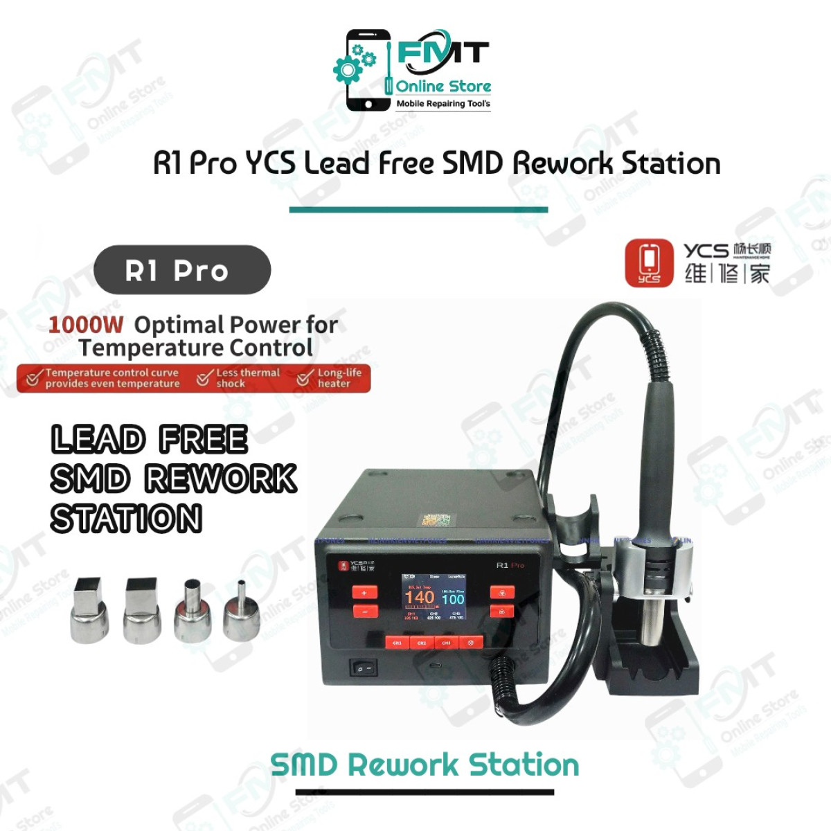 YCS-R1 PRO Lead-free SMD Rework Station