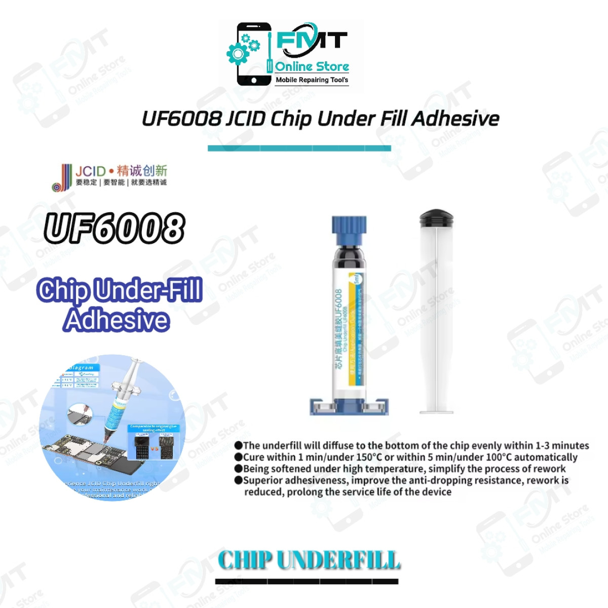 UF6008 JCID Chip Underfill Adhesive