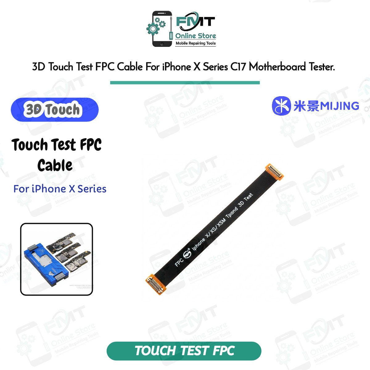 3D Touch Test FPC Cable For iPhone X Series C17 Motherboard Tester