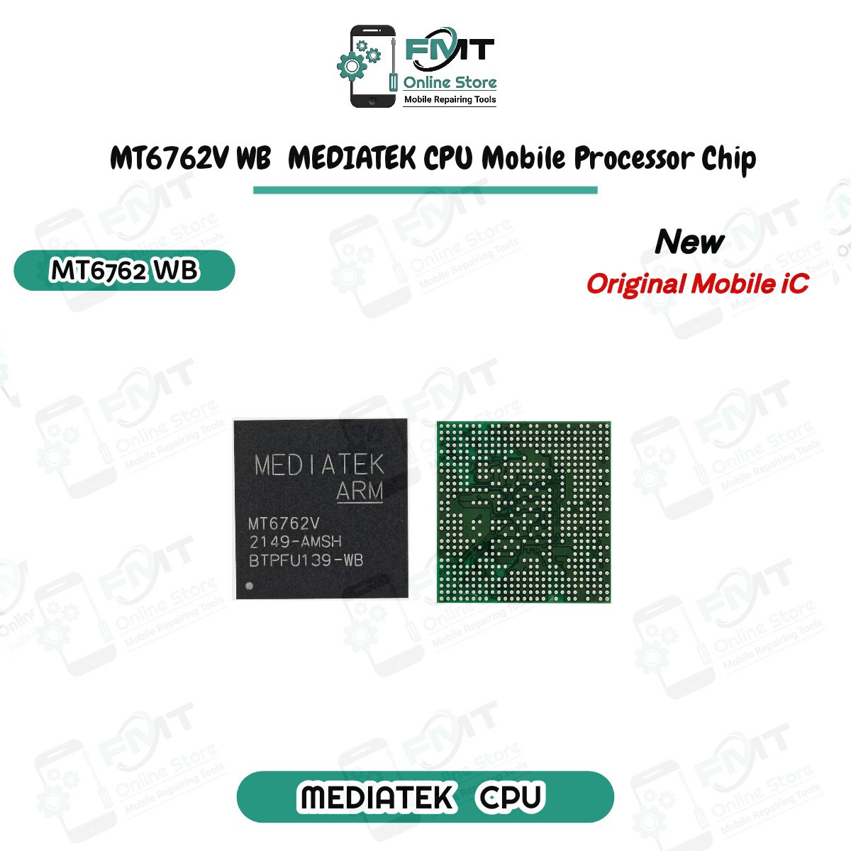MT6762V WB MediaTek CPU Mobile Processor Chip, System-On-Chip (SoC) Used As A Processor in Mobile