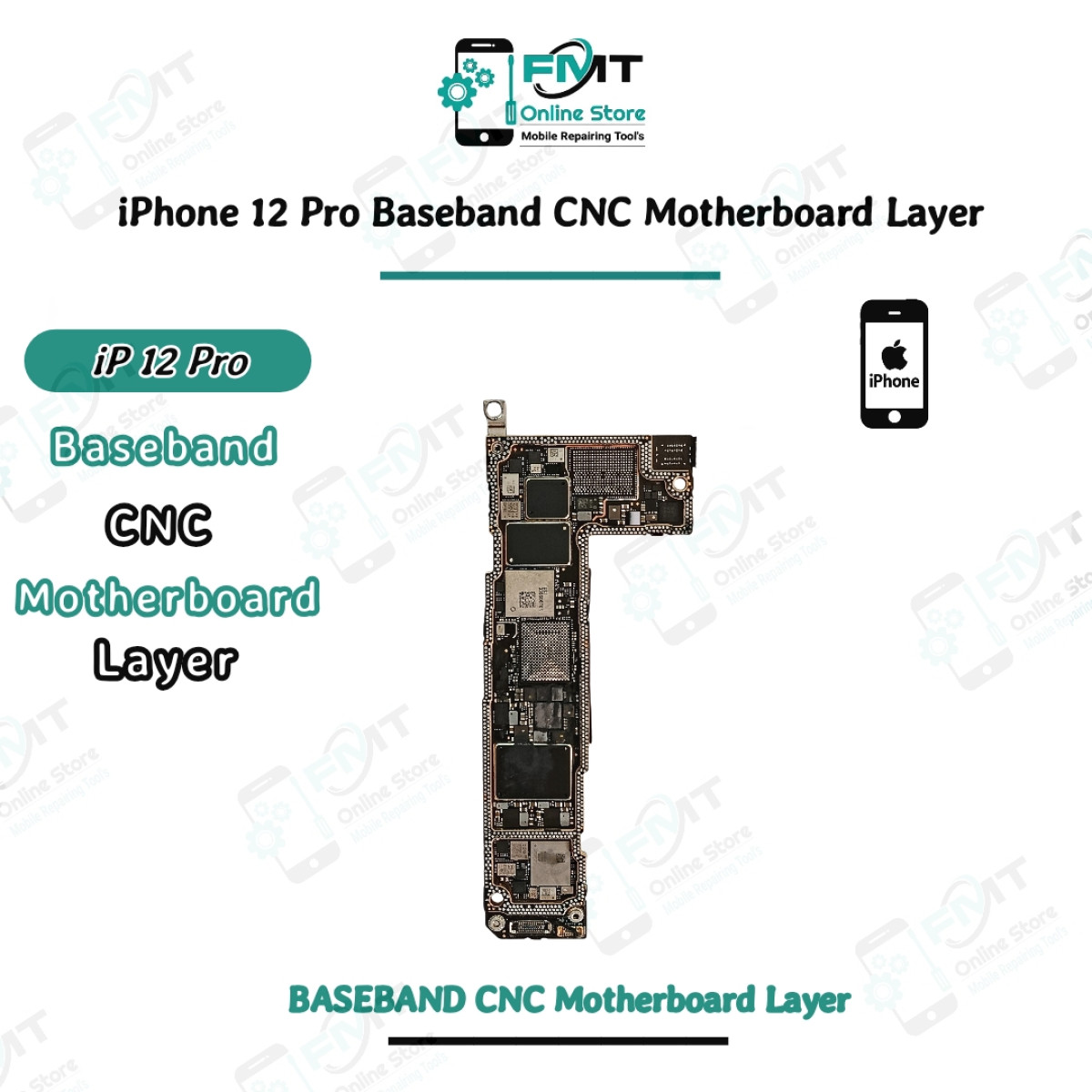 iPhone 12 Pro Baseband CNC Motherboard Layer  For Swapping