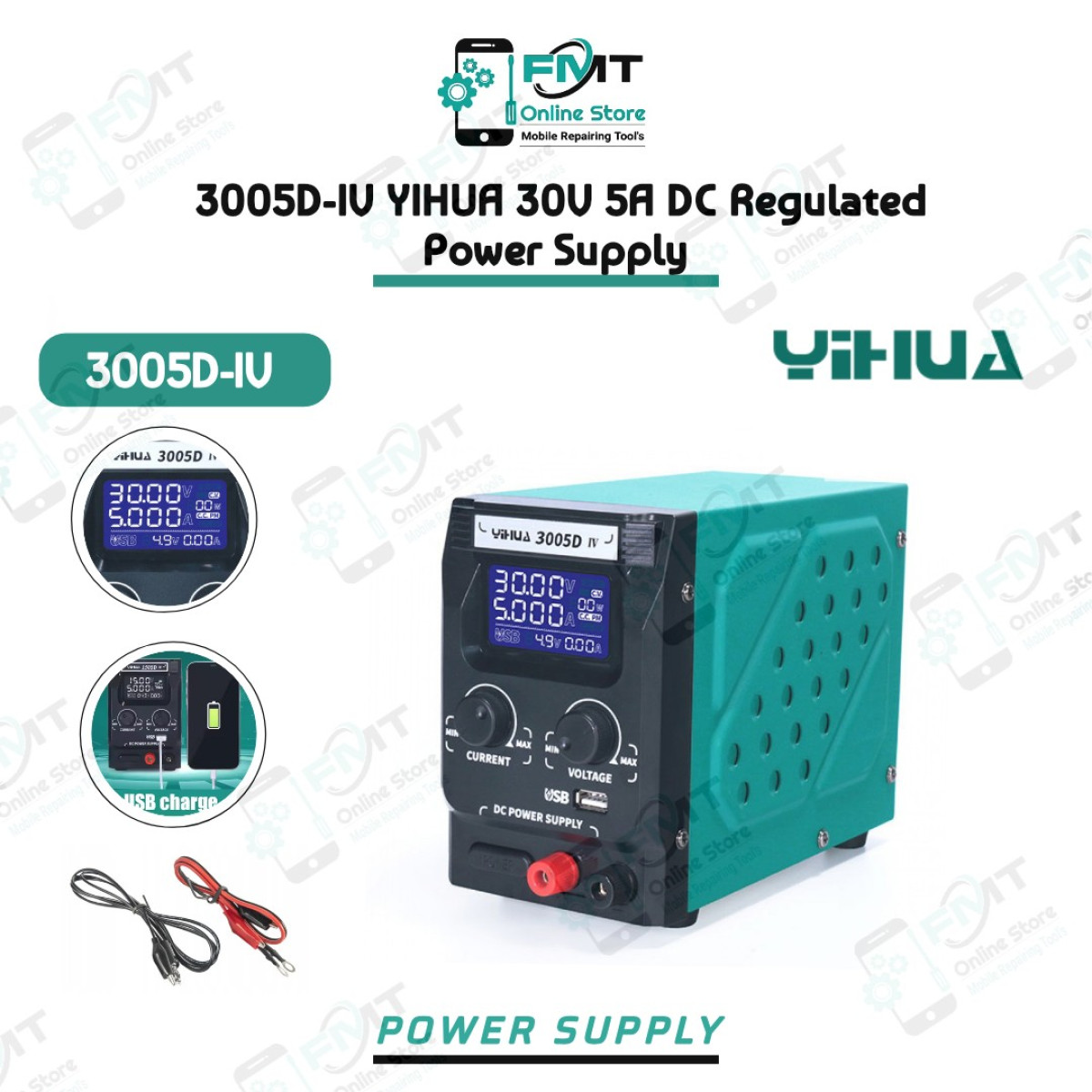 3005D-IV YIHUA 30V 5A DC Regulated Power Supply