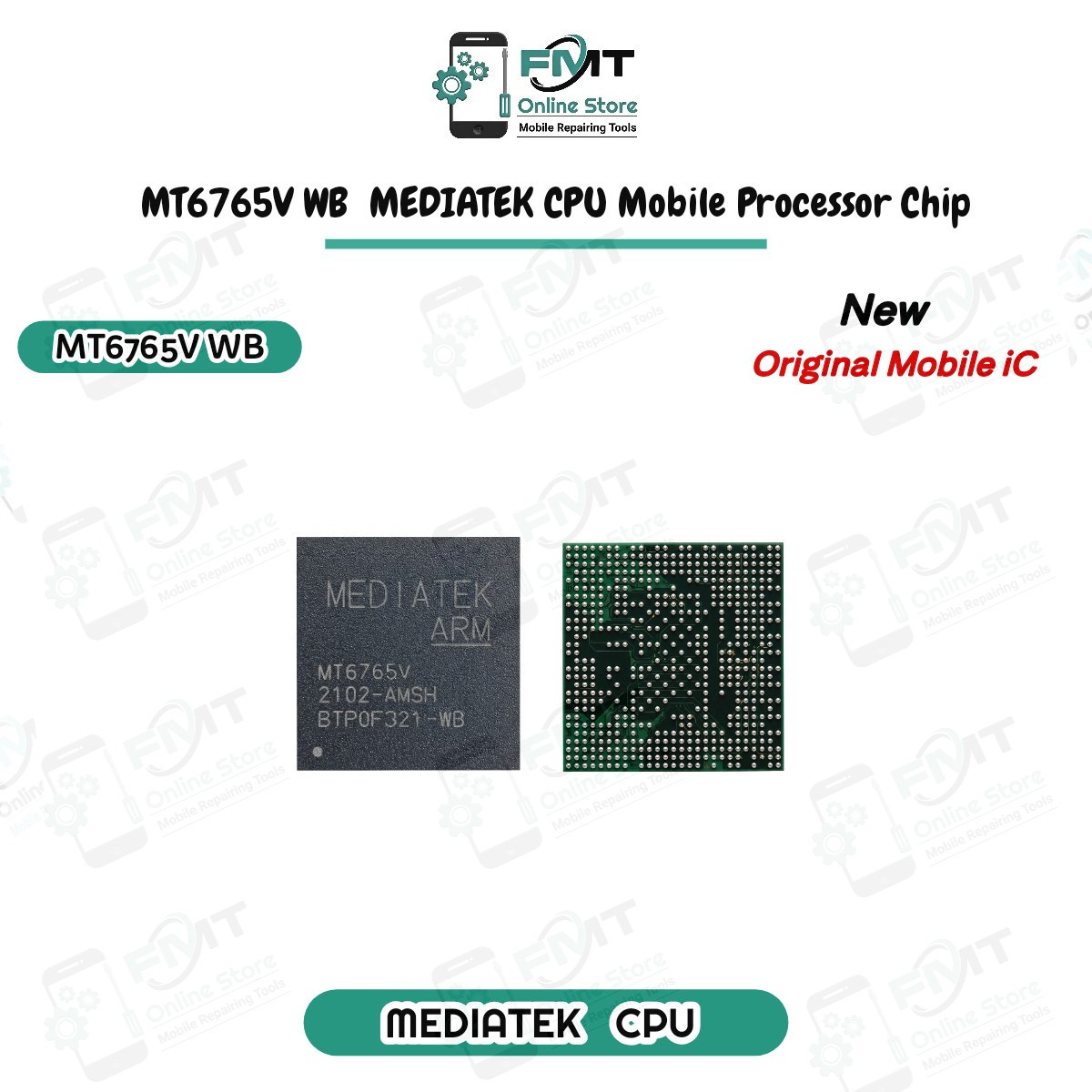 MT6765V WB MediaTek CPU Mobile Processor Chip, System-On-Chip (SoC) Used As A Processor in Mobile