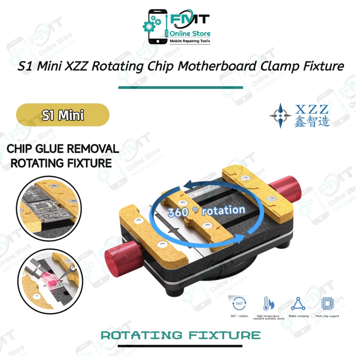 S1 Mini XZZ Rotating Chip Motherboard Clamp Fixture