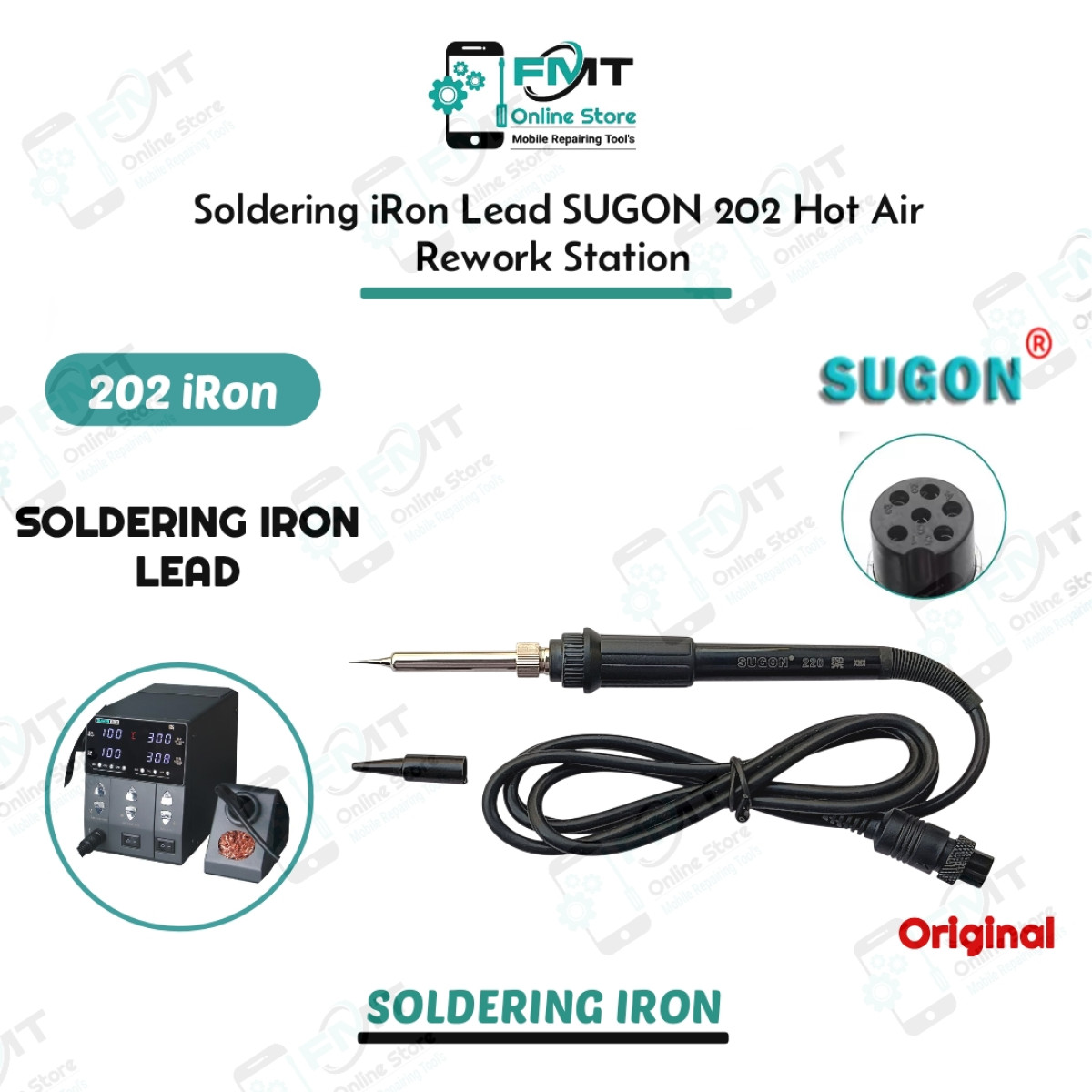 Soldering iRon Lead SUGON 202 Hot Air Rework Station
