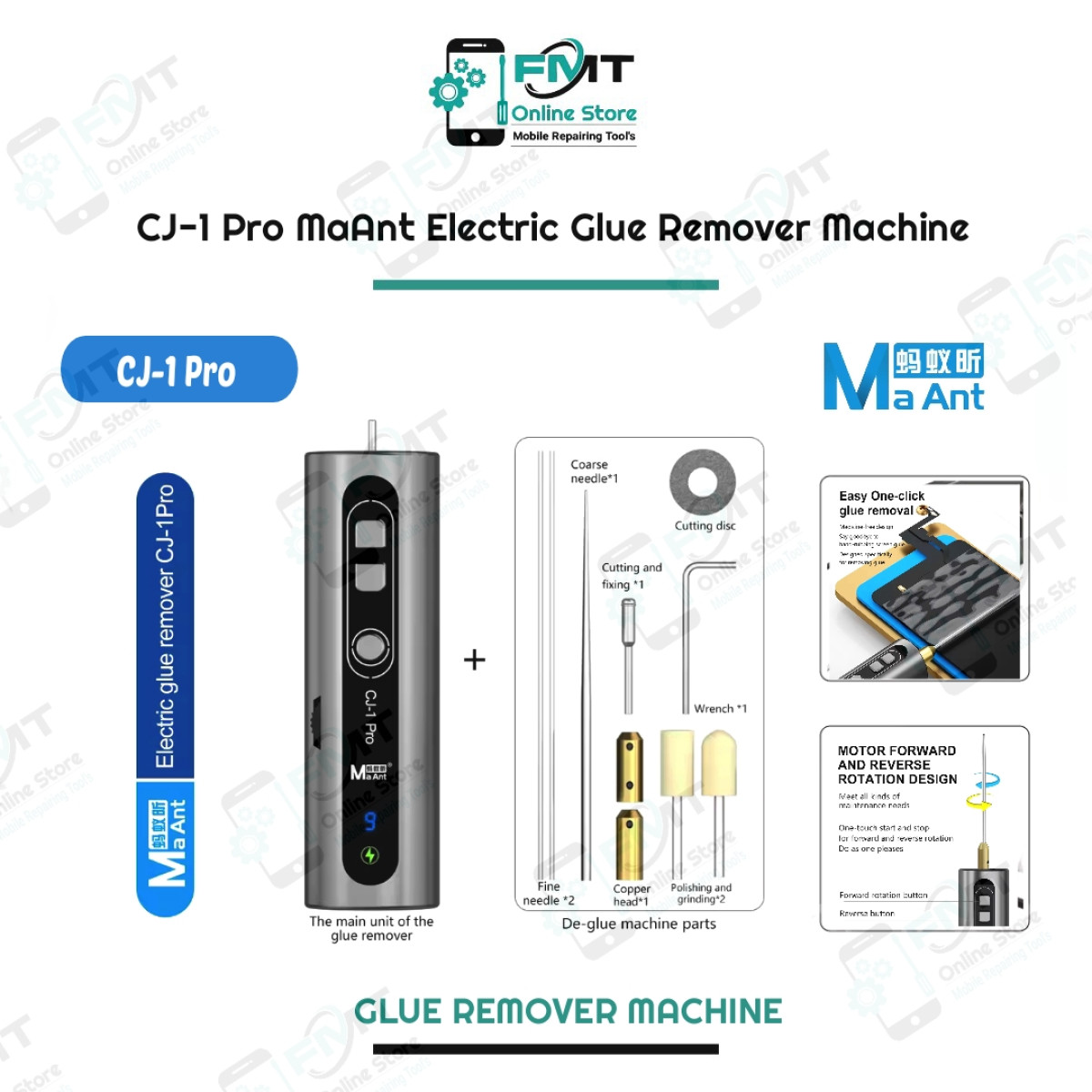CJ-1 Pro MaAnt Electric Glue Remover Machine