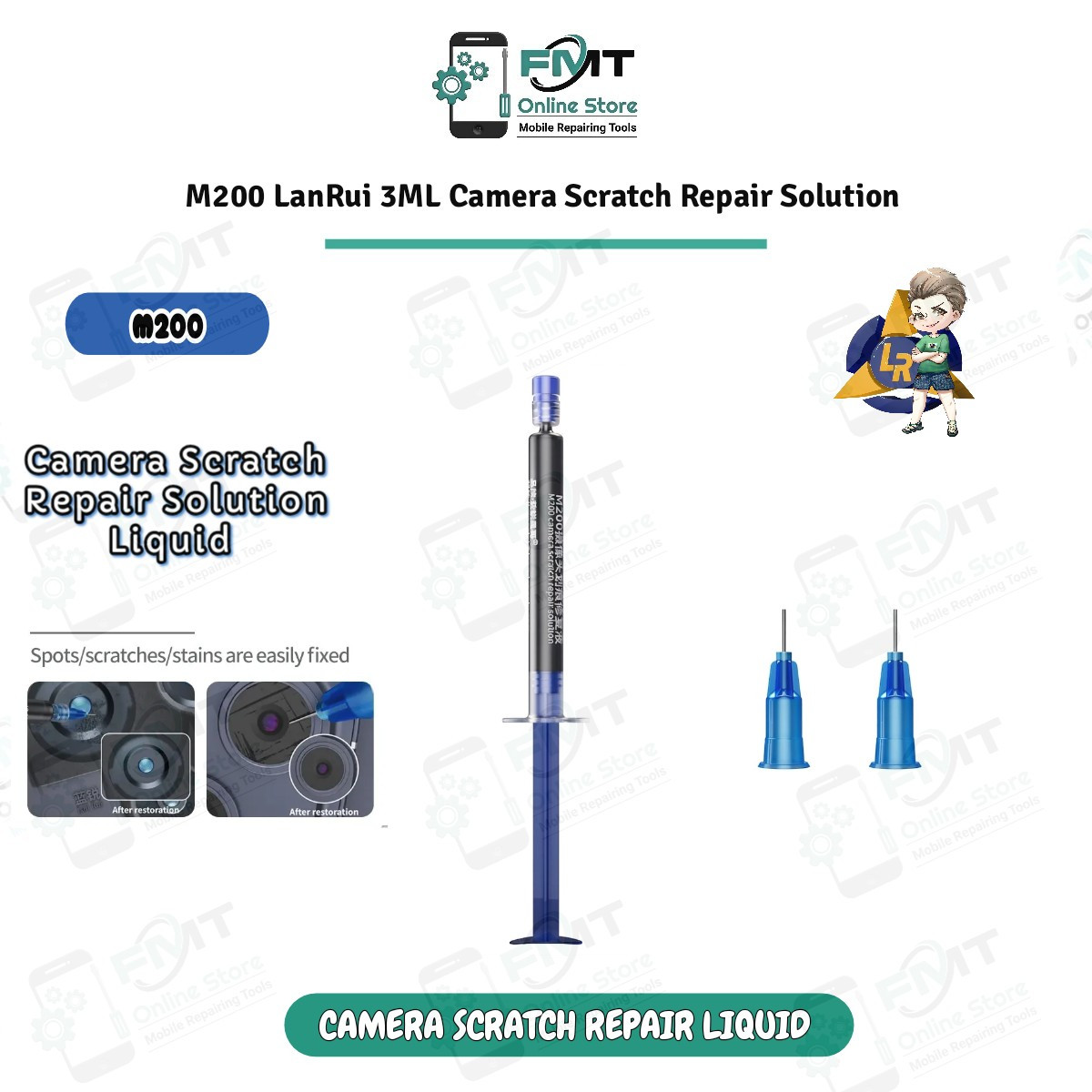 M200 LanRui 3ML Camera Scratch Repair Solution
