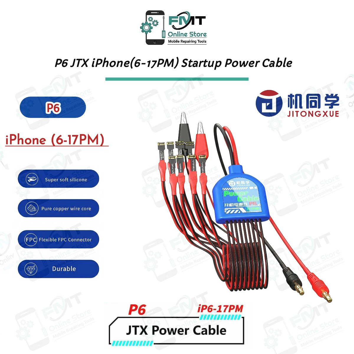 P6 JTX iPhone(6-17PM) Startup Power Cable
