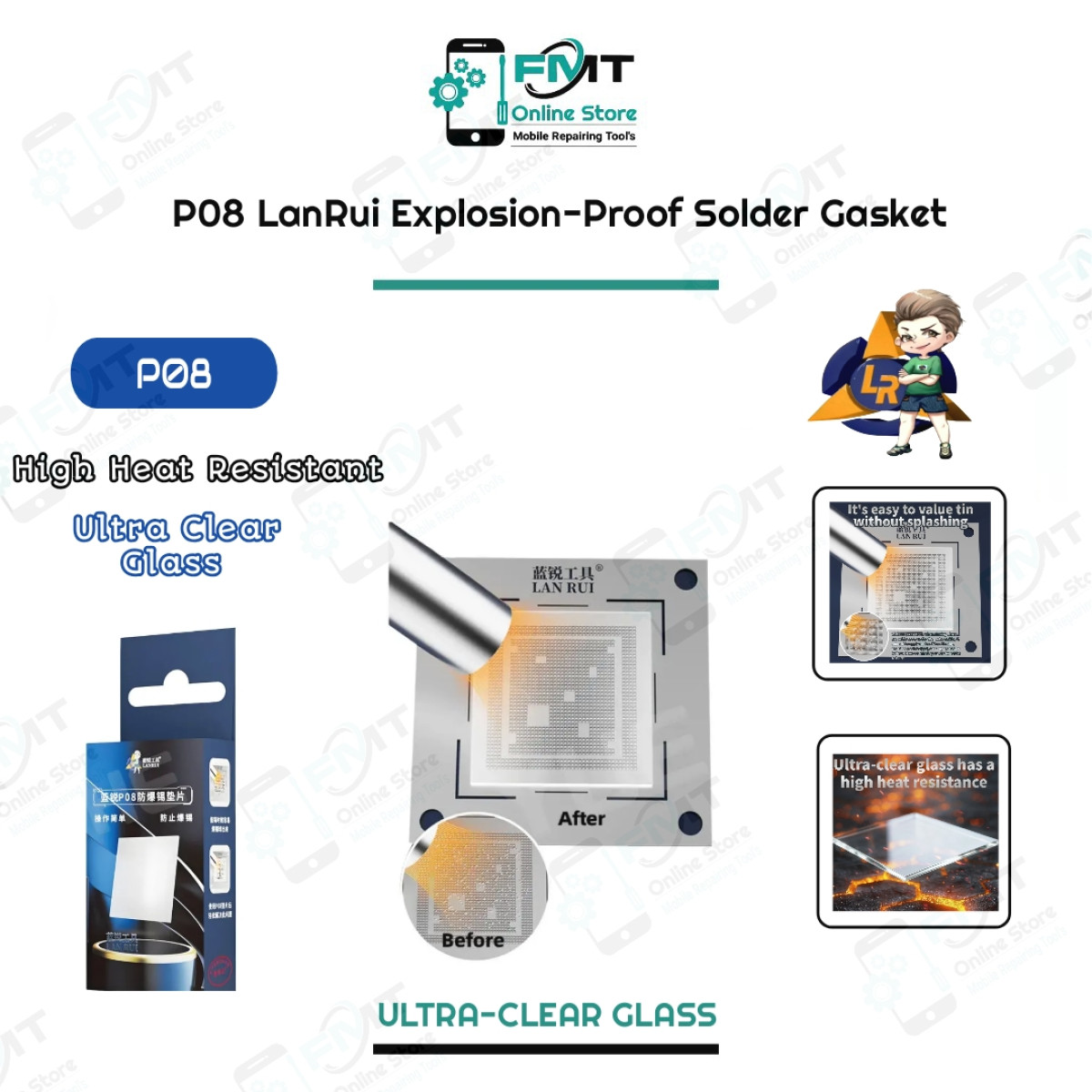 P08 LanRui Explosion-Proof Solder Gasket