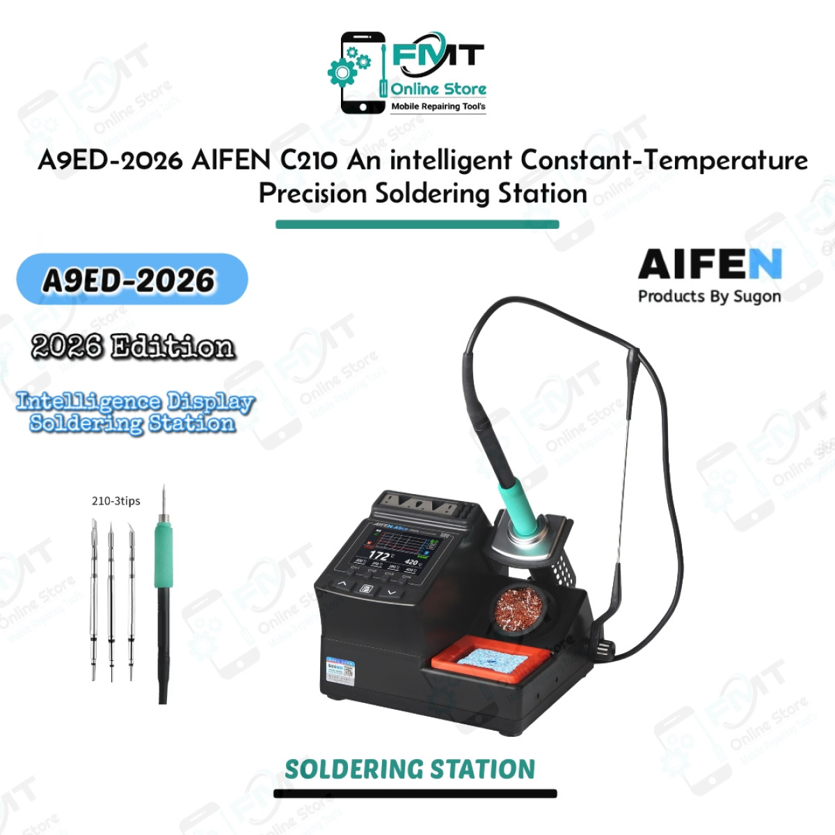 A9ED-2026 AIFEN C210 An intelligent Constant-Temperature Precision Soldering Station
