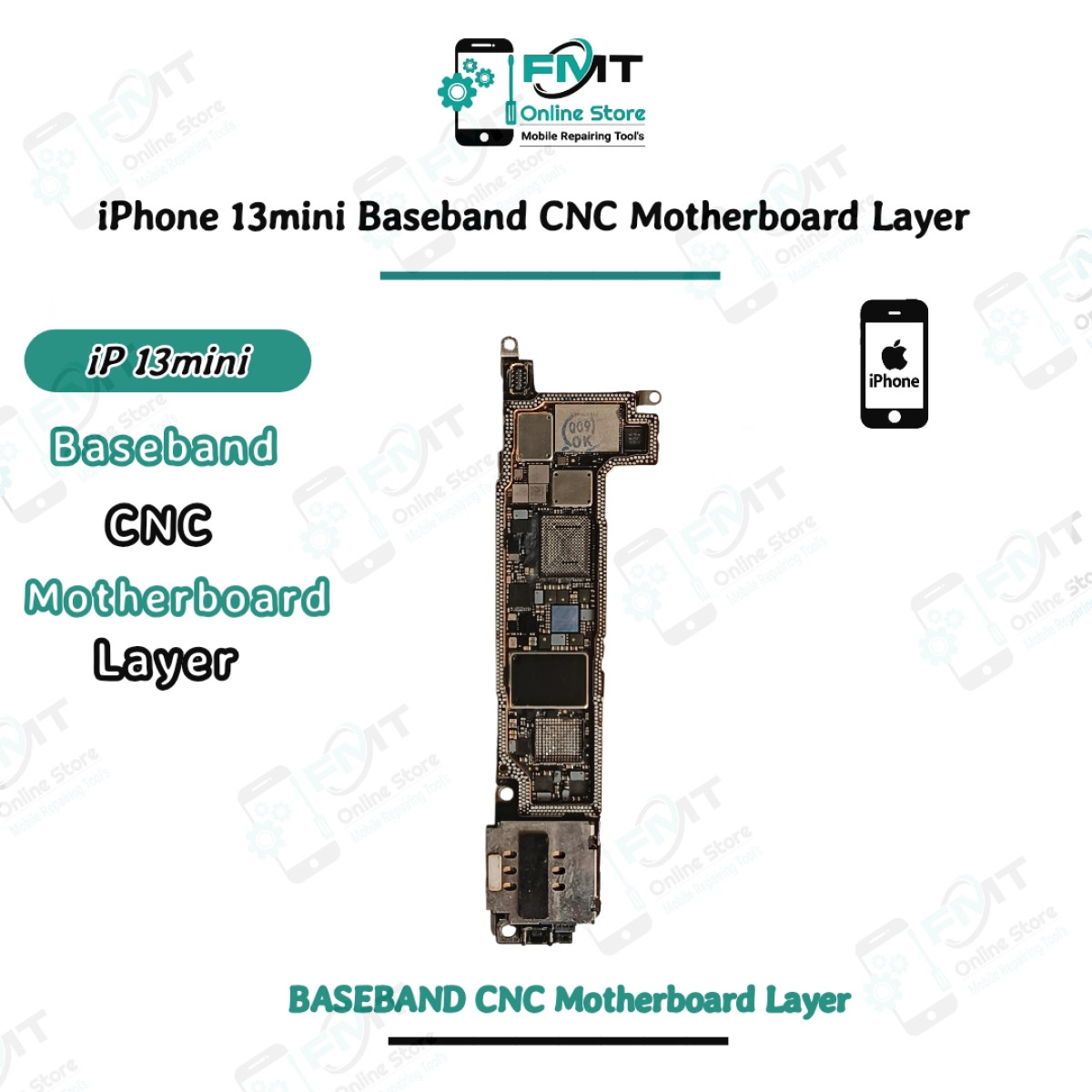 iPhone 13mini Baseband CNC Motherboard Layer For Swapping