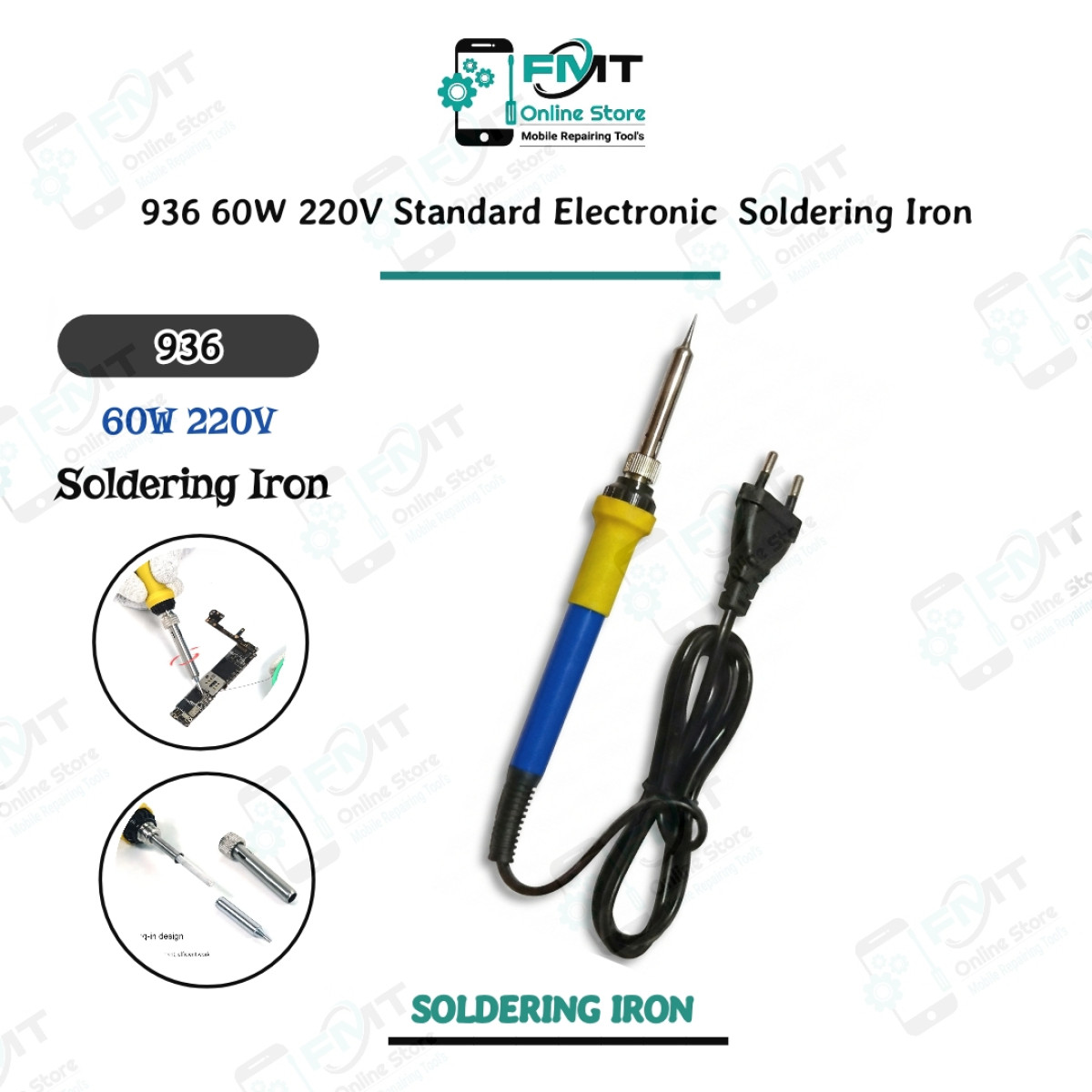 936 60W 220V Standard Electronic Soldering Iron