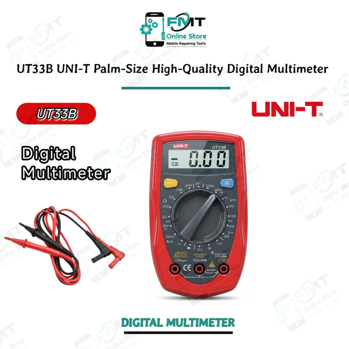 UT33B UNI-T Palm-Size High-Quality Digital Multimeter