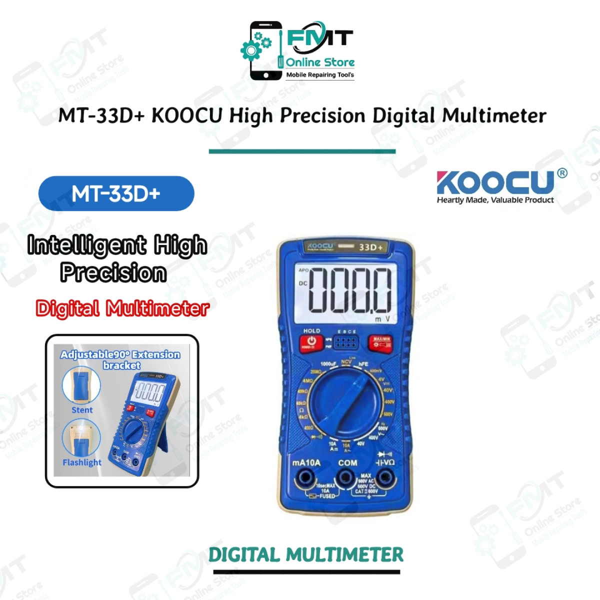 MT-33D+ KOOCU High Precision Digital Multimeter