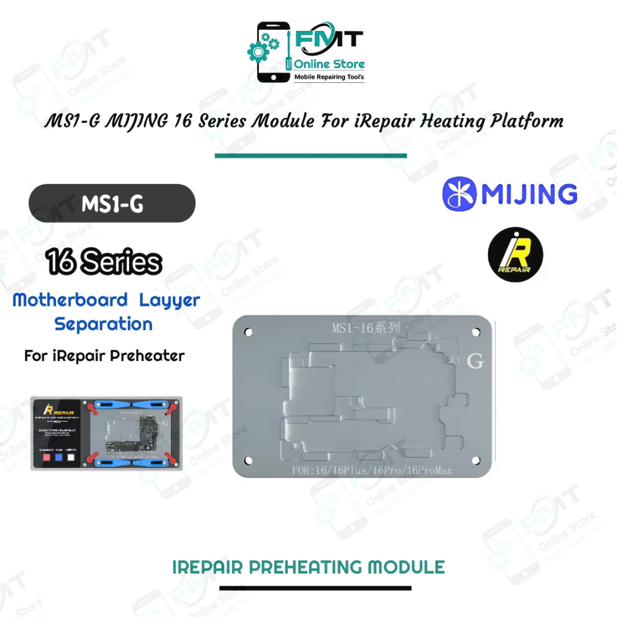 MS1-G MIJING 16 Series Module For iRepair Heating Platform