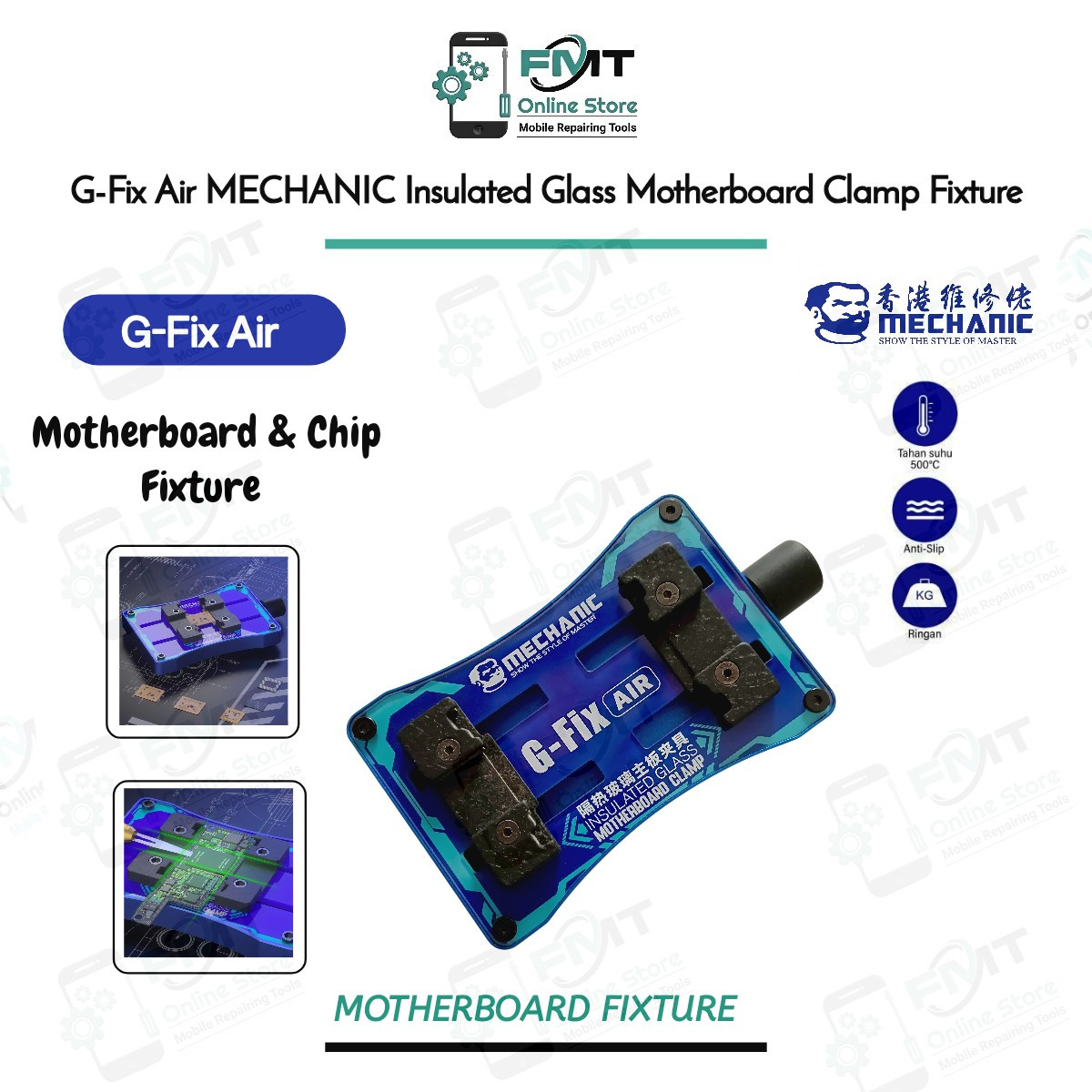 G-Fix Air MECHANIC Insulated Glass Motherboard Clamp Fixture