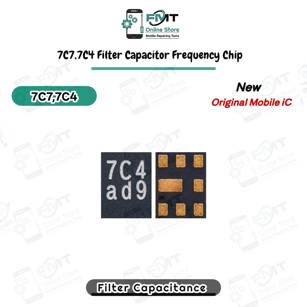 7C7,7C4 Filter Capacitor Frequency Chip For internet Devices
