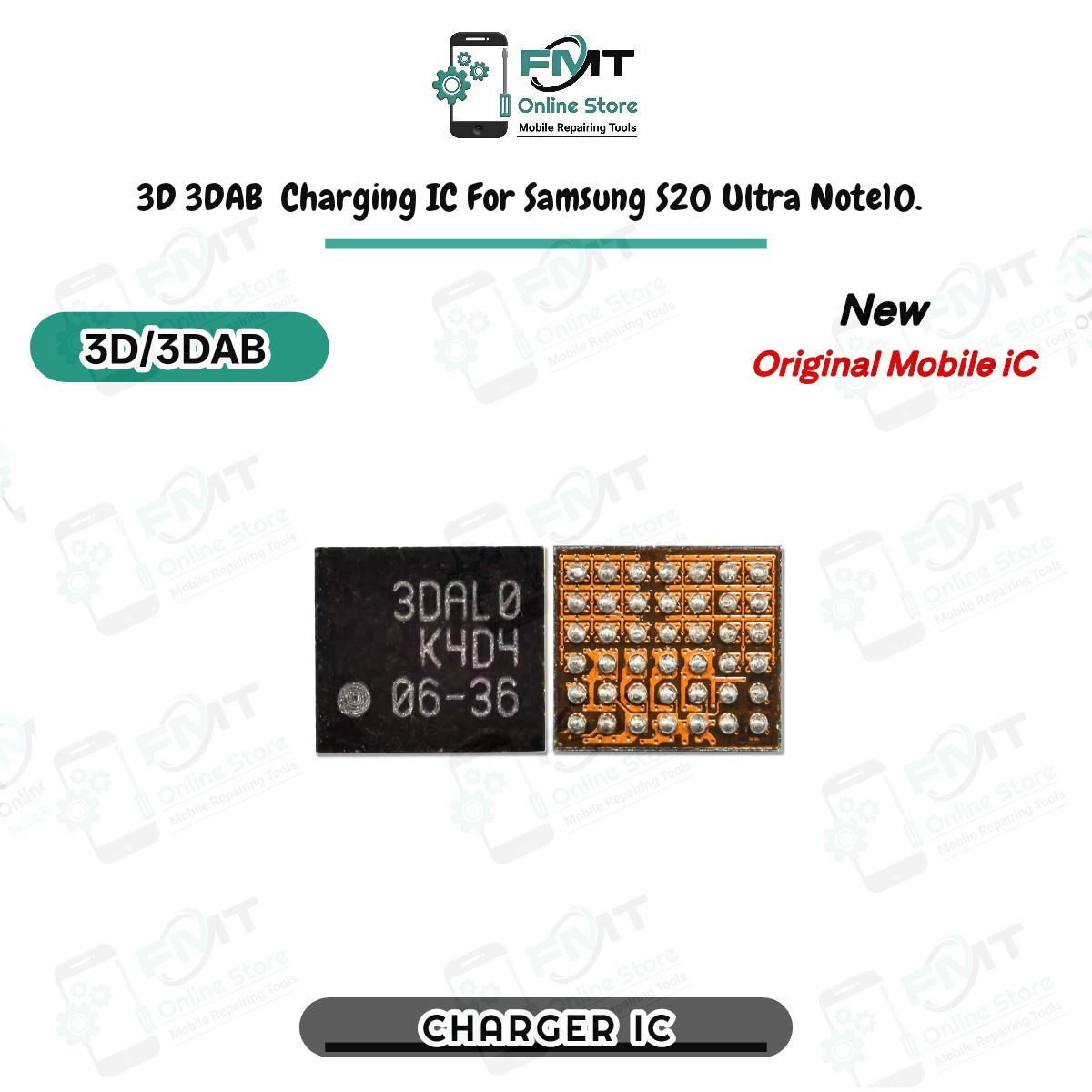3D 3DAB  Charging IC For Samsung S20 Ultra Note10.