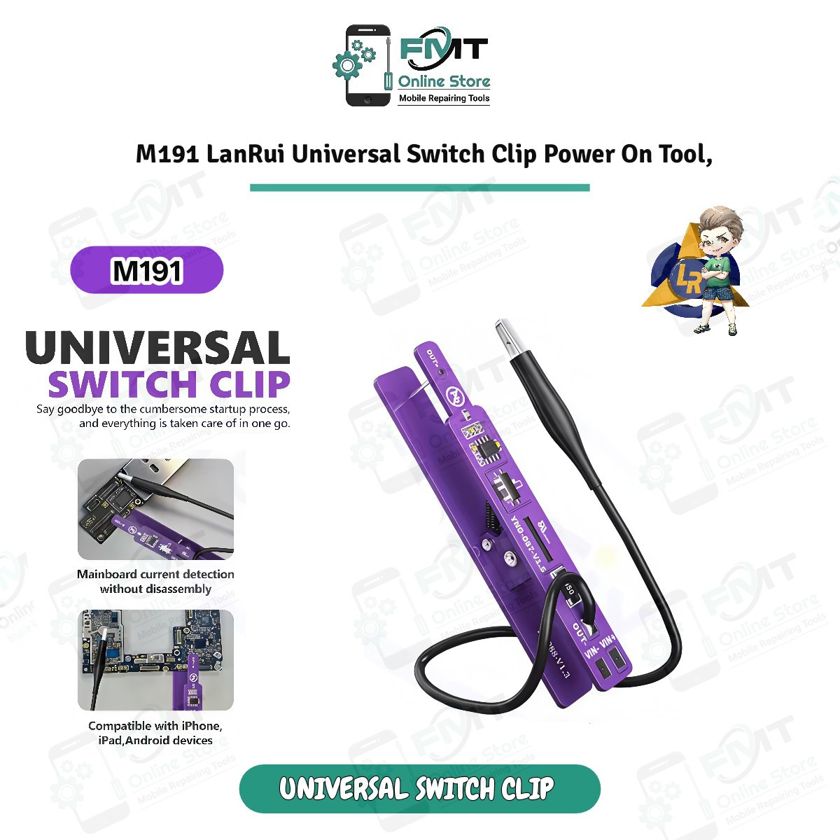 M191 LanRui Universal Switch Clip Power On Tool