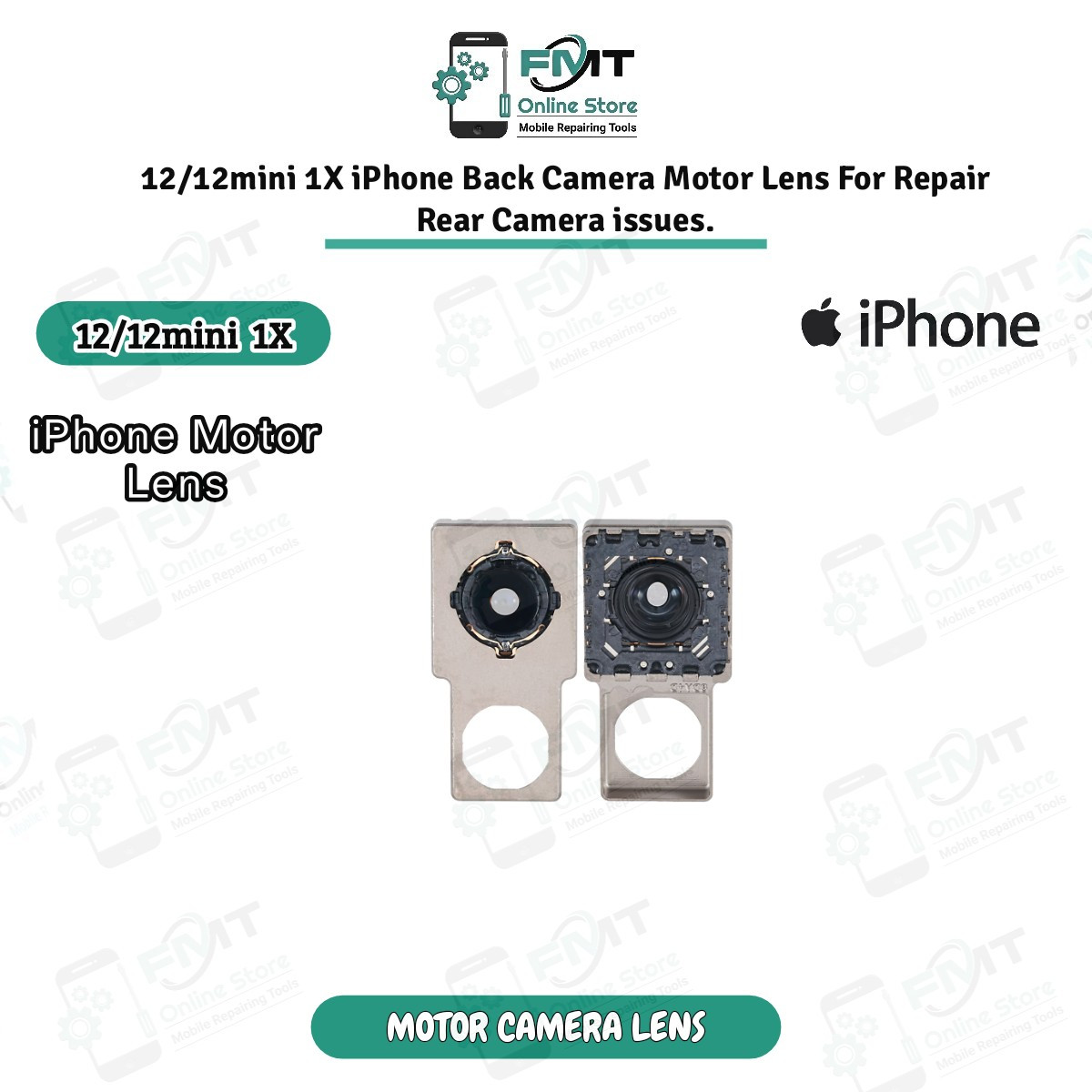 12/12mini 1X iPhone Back Camera Motor Lens