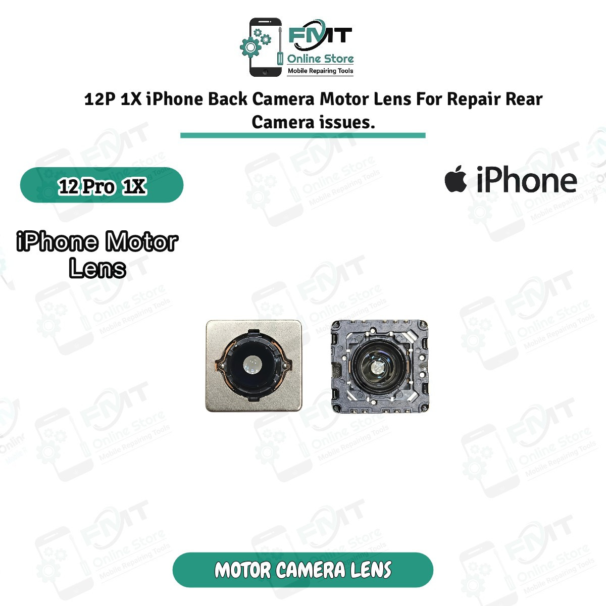 12P 1X iPhone Back Camera Motor Lens