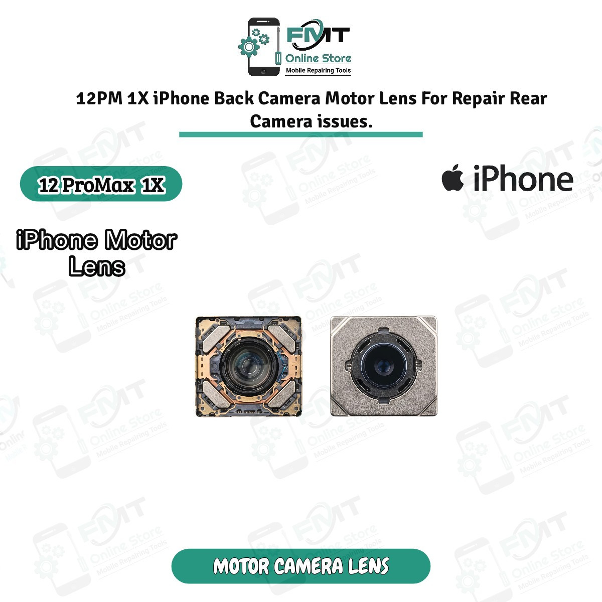 12PM 1X iPhone Back Camera Motor Lens