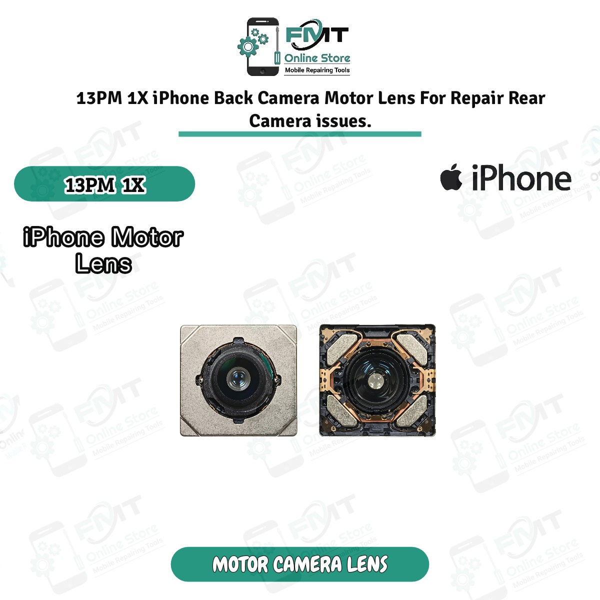 13PM 1X iPhone Back Camera Motor Lens