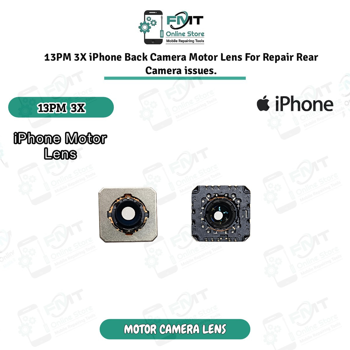 13PM 3X iPhone Back Camera Motor Lens