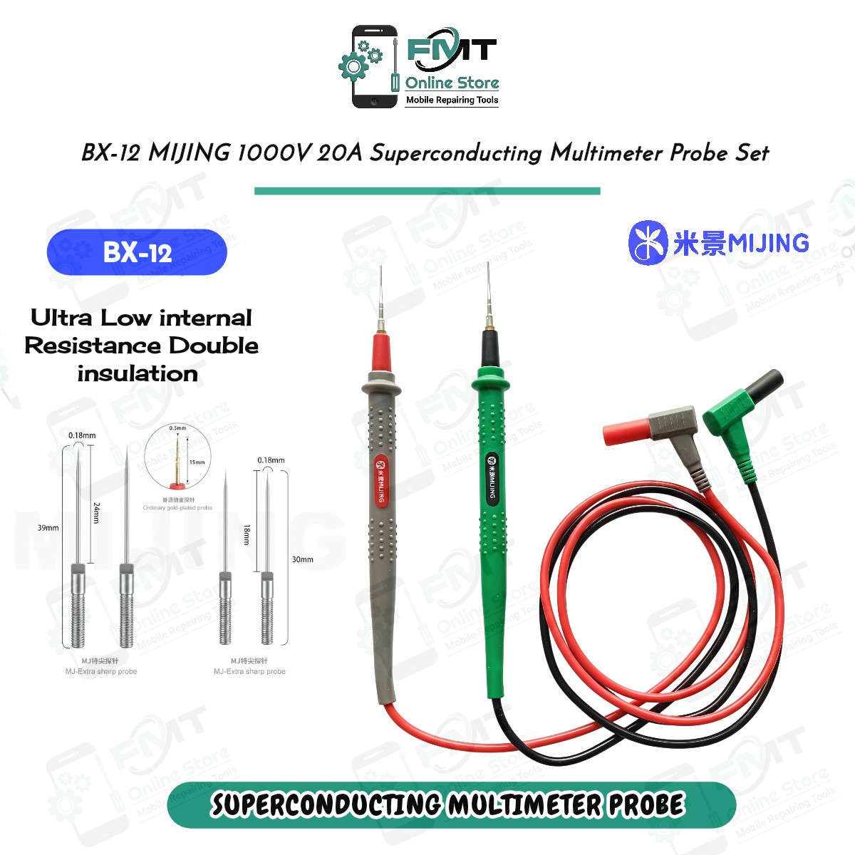 BX-12 MIJING 1000V 20A Superconducting Multimeter Probe Set