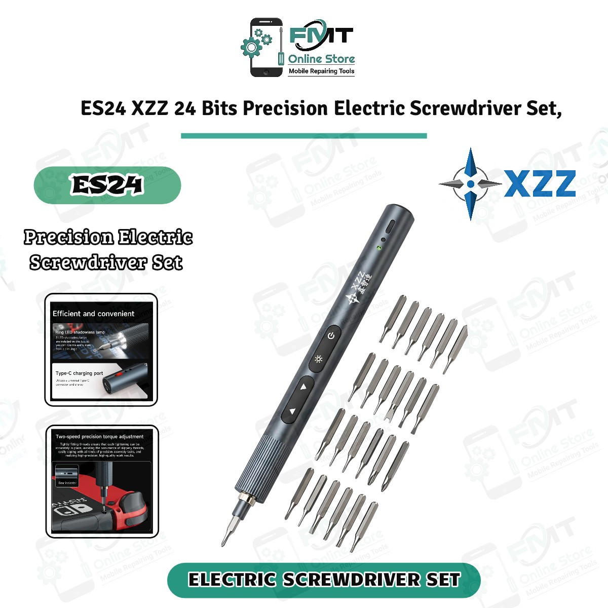 ES24 XZZ 24 Bits Precision Electric Screwdriver Set