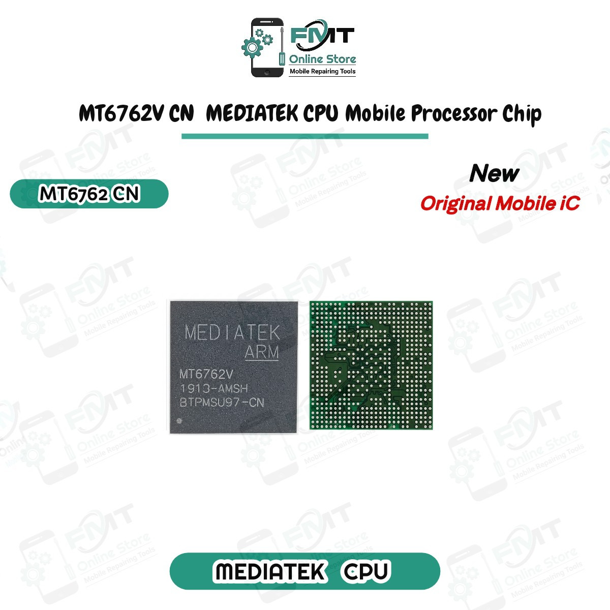 MT6762V CN MediaTek CPU Mobile Processor Chip, System-On-Chip (SoC) Used As A Processor in Mobile