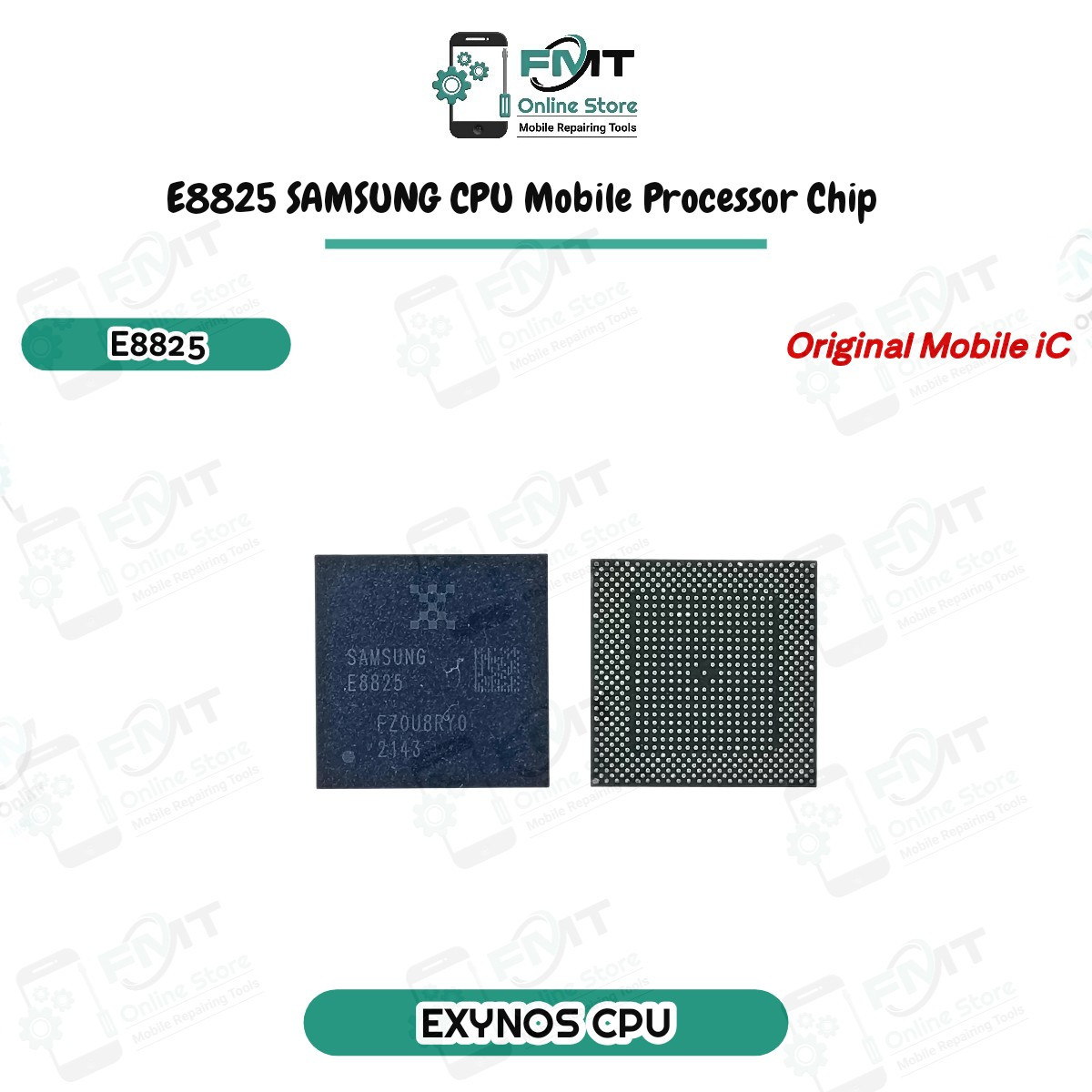 E8825 SAMSUNG CPU Mobile Processor Chip, System-On-Chip (SoC) Used As A Processor in Mobile.