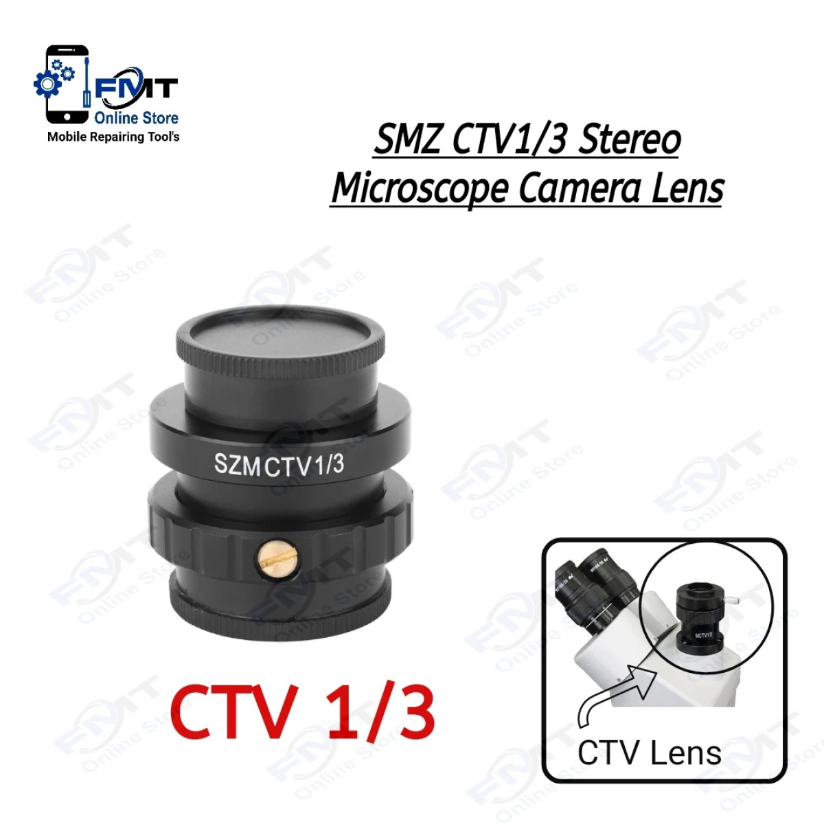 SMZ CTV1/3 Stereo Microscope Camera CTV Lens