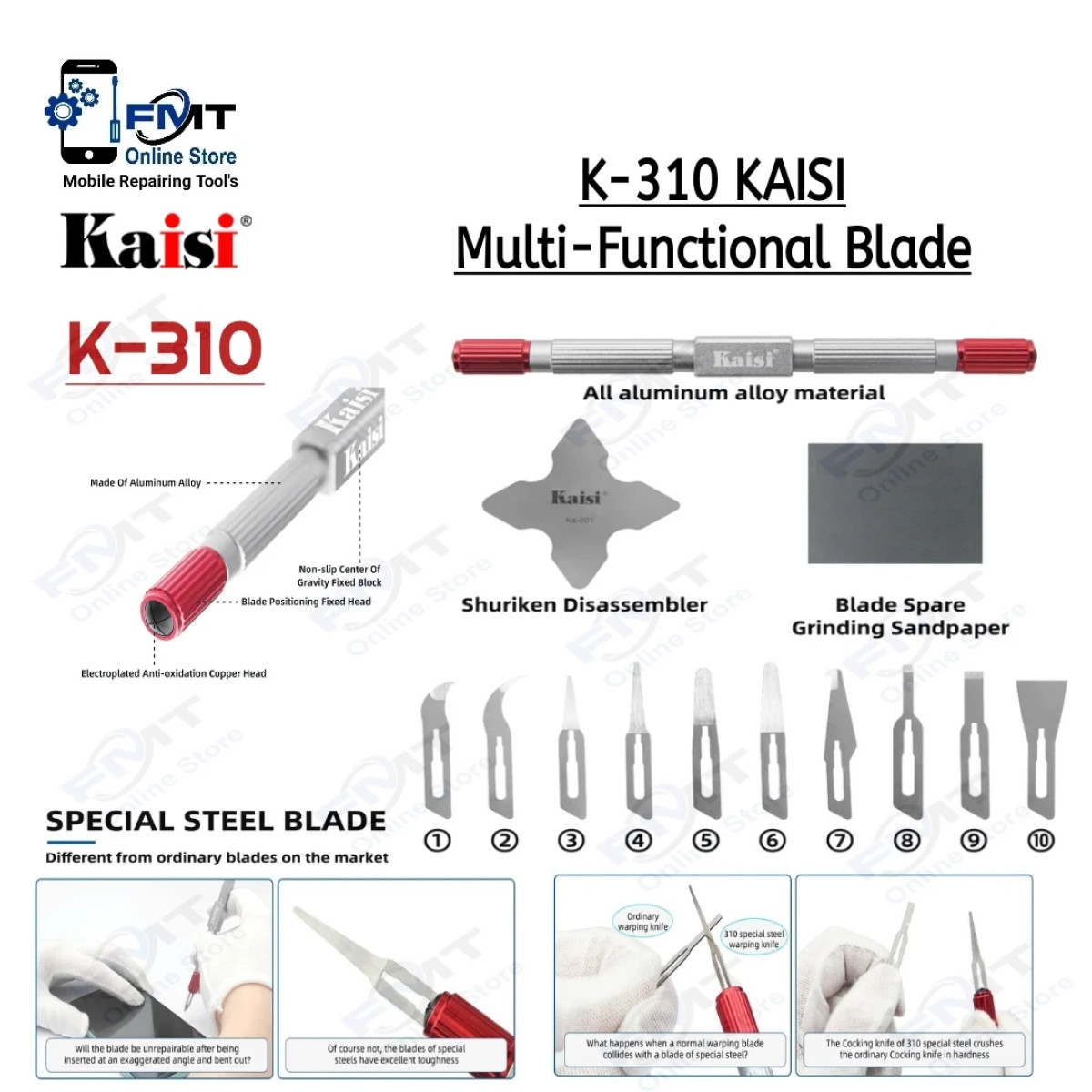 K-310 Kaisi MULTI-FUNCTIONAL Blade