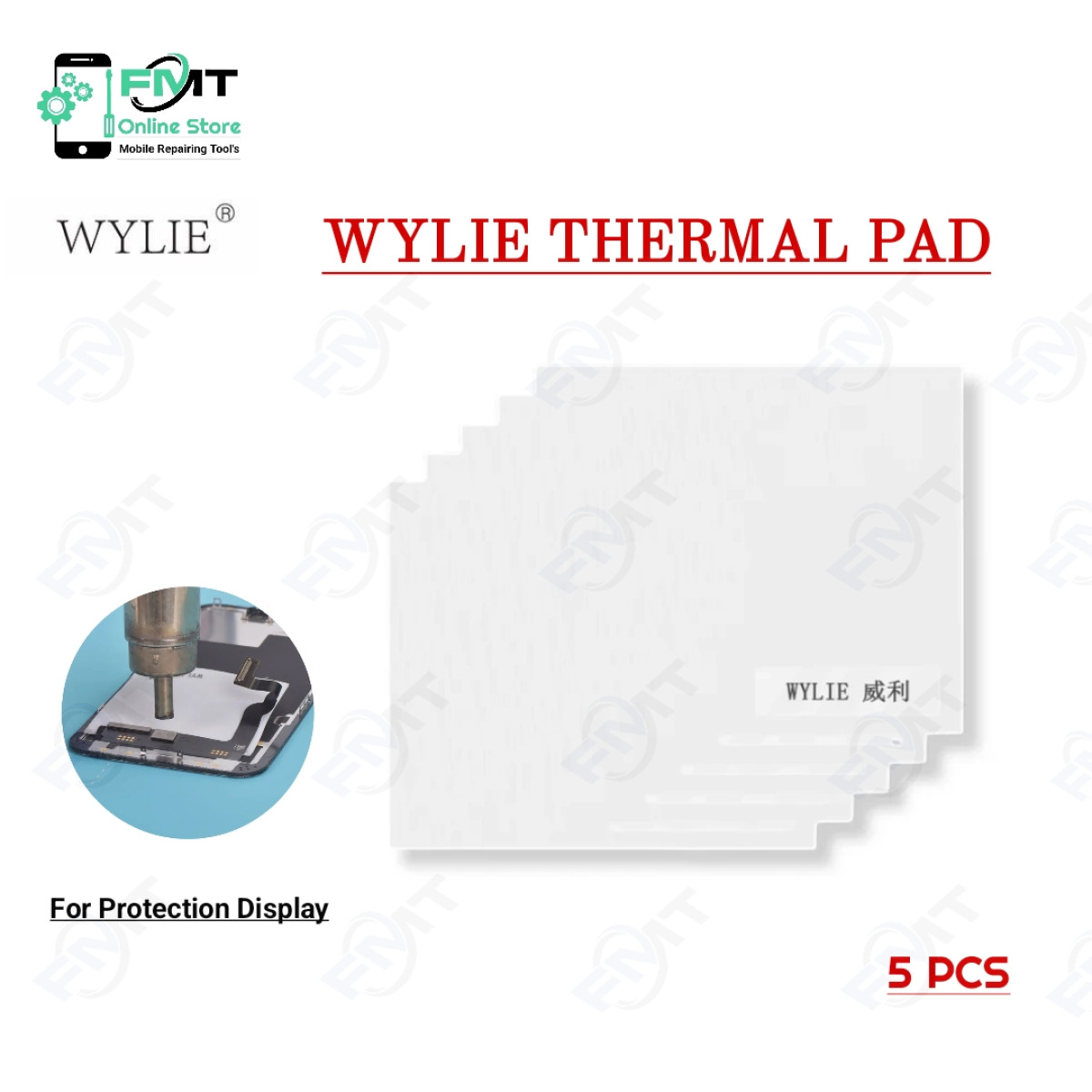 WYLIE INSULATION PAD SCREEN IMPLANTED IC INSULATION
